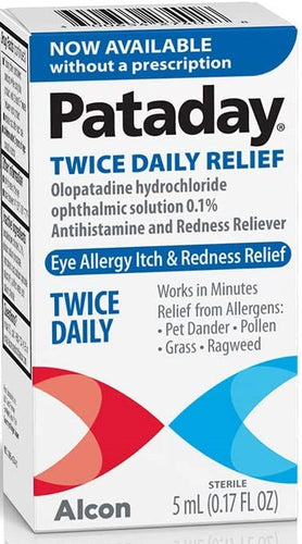 Pataday® Twice Daily Relief Allergy Relief Eye Drop 5ml.