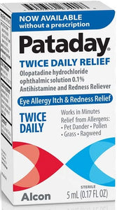 Pataday® Twice Daily Relief Allergy Relief Eye Drop 5ml.