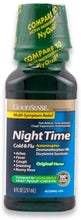 Load image into Gallery viewer, GoodSense® Multi-Symptom Cold &amp; Flu Relief Liquid 8fl. oz.