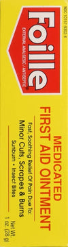 Foille Medicated First Aid Ointment 1oz.