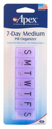 Apex 7-Day Medium Pill Organizer