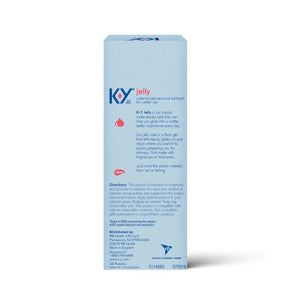 K-Y Jelly Personal Water Based Lubricant 4oz.