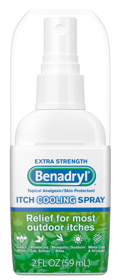 Benadryl® Extra Strength Itch Cooling Spray 2fl. oz. - Sona Shop