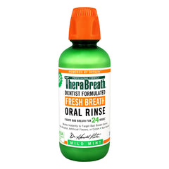 TheraBreath® Fresh Breath Mild Mint Oral Rinse 16fl. oz.