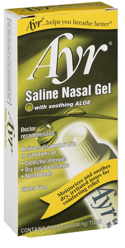 Ayr® Saline Nasal Gel Tube 0.5oz.