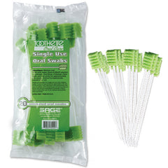 Toothette® Plus Untreated  Swabs 20ct