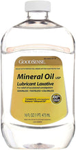 Load image into Gallery viewer, GoodSense® Mineral Oil USP Lubricant Laxative 16fl. oz.