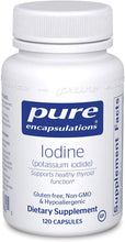 Load image into Gallery viewer, Pure Encapsulations® Iodine 225mcg Capsules 120ct.