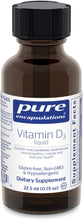 Load image into Gallery viewer, Pure Encapsulations® Vitamin D3 Liquid 22.5ml