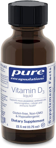 Pure Encapsulations® Vitamin D3 Liquid 22.5ml