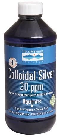 Trace Minerals® Colloidal Silver® 30 PPM 8fl. oz.