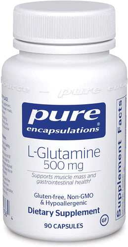 Pure Encapsulations® L-Glutamine 500mg Capsules 90ct.