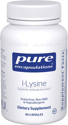 Pure Encapsulations® l-Lysine 500mg Capsules 90ct.