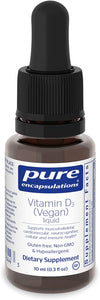 Pure Encapsulations® Vegan Vitamin D3 Liquid 0.3fl. oz.