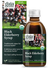 Cargar imagen en el visor de la galería, Gaia® Herbs Black Elderberry Syrup