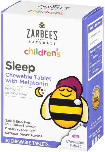 Zarbee's® Children's Sleep Chewable Melatonin Tablet 30ct.