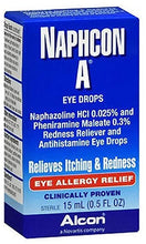 Cargar imagen en el visor de la galería, Naphcon-A® Allergy Relief Eye Drops 0.5fl. oz.