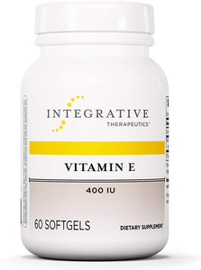 Integrative Therapeutics® Vitamin E 400IU Softgels 60ct.