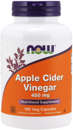 NOW® Apple Cider Vinegar Capsules 180ct.