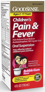 GoodSense® Children's Pain & Fever Oral Suspension Reliever Liquid