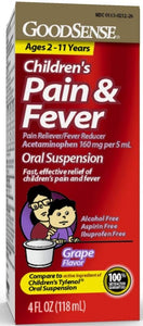 GoodSense® Children's Pain & Fever Oral Suspension Reliever Liquid