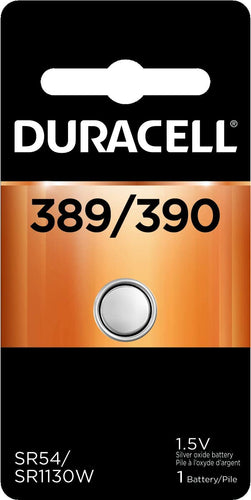 Duracell® 389/390 Silver Oxide Button Battery