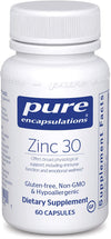 Pure Encapsulations® Zinc 30 Capsules 60ct.