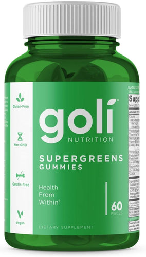 Goli® Supergreens Gummies 60ct.