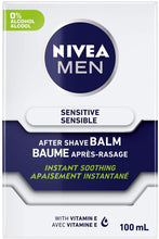 Cargar imagen en el visor de la galería, Nivea® Men Soothing Post Shave Balm for Sensitive Skin 3.3fl. oz.