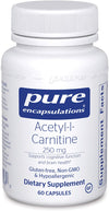 Pure Encapsulations® Aceytl-L-Carnitine 500mg 60ct.