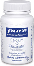 Cargar imagen en el visor de la galería, Pure Encapsulations® Calcium-D-Glucarate™ Capsules 60ct.