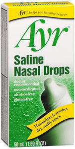Ayr® Saline Nasal Drops 1.69fl. oz.
