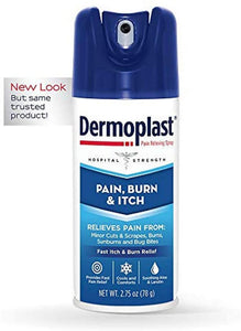 Dermoplast Pain Relieving Antibacterial Spray, Hospital Strength - 2.75 oz