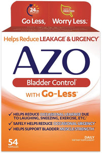 AZO Bladder Control® with Go-Less® Capsules 54ct.
