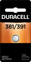 Duracell® 381/391 Silver Oxide Button Battery