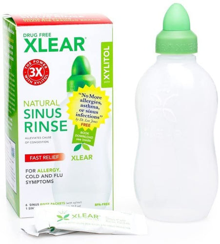 Xlear® Sinus Rinse with Xylitol and Saline Solution Kit