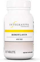 Cargar imagen en el visor de la galería, Integrative Therapeutics® Riboflavin 400mg Capsules 60ct.