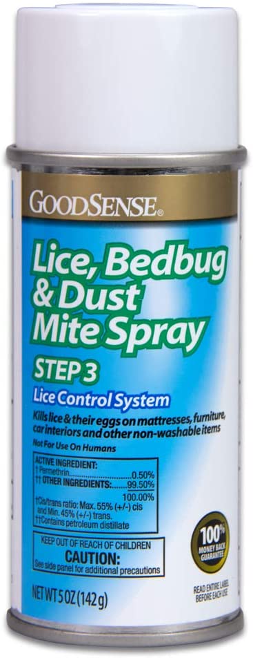 Goodsense Lice Bedbug Dust Mite Spray 5oz Sona