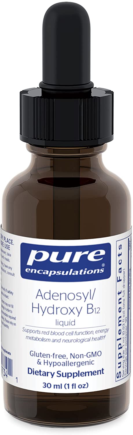 Pure Encapsulations® Adenosyl/Hydroxy B12 liquid 1fl. oz.