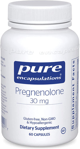 Pure Encapsulations® Pregnenolone 30mg 60ct.