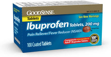 Cargar imagen en el visor de la galería, GoodSense® Ibuprofen 200 mg Tablets
