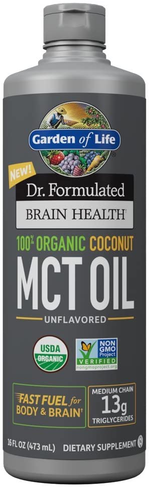 Garden Of Life® Dr. Formulated 100% Natural Organic Coconut MCT Oil 16fl. oz.