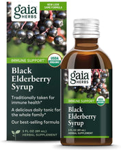 Load image into Gallery viewer, Gaia® Herbs Black Elderberry Syrup