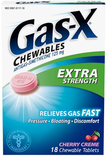 Gas-X® Extra Strength Cherry Creme Chewable Tablets