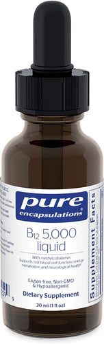 Pure Encapsulations® B12 5,000 Liquid 30ml.