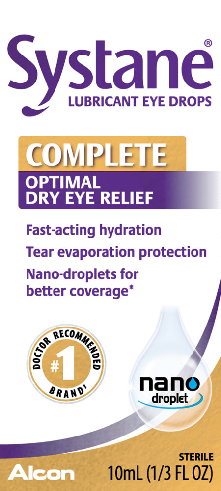 Systane Complete Lubricant Eye Drops 10ml. - Sona Shop