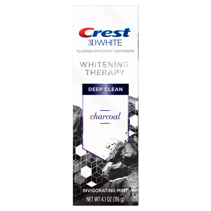 Crest® 3D White® Whitening Therapy Toothpaste with Charcoal 4.1oz.