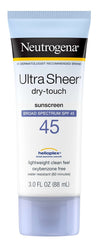 Neutrogena® Ultra Sheer® SPF 45 Dry Touch Sunscreen 3fl. oz.