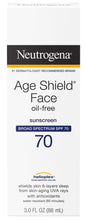 Cargar imagen en el visor de la galería, Neutrogena® Age Shield® SPF 70 Sunscreen Lotion 3fl. oz.