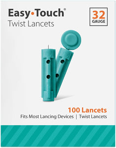 EasyTouch® Twist Lancets 100ct.